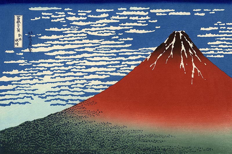 Katsushika Hokusai"Fine Wind, Clear Morning"