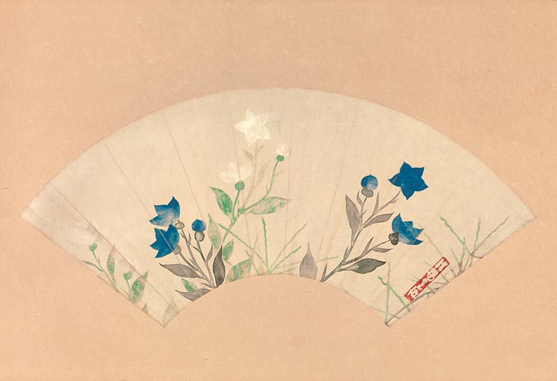 Ogata Korin "Chinese bellflowers" The Metropolitan Museum of Art